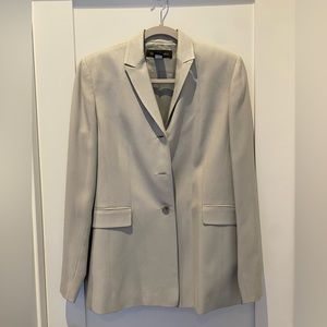 Banana Republic Light Gray Blazer